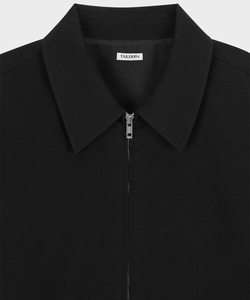Taildern Light Weight Cotton Harrington Jacket Black