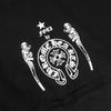 853 CHROME HEARTS Осень-Зима 2025 Новая Толстовка с Капюшоном на Молнии Классического Стиля с Логотипом Большого Размера, Подходит для Парной Носки
