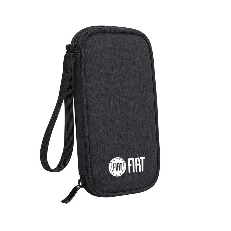 BJOM3 Car Storage Bag Oxford Cloth Portable Handbag Organizer Wallet For Fiat 500 Abarth Punto Panda Doblo Stilo FR Freemont keychain