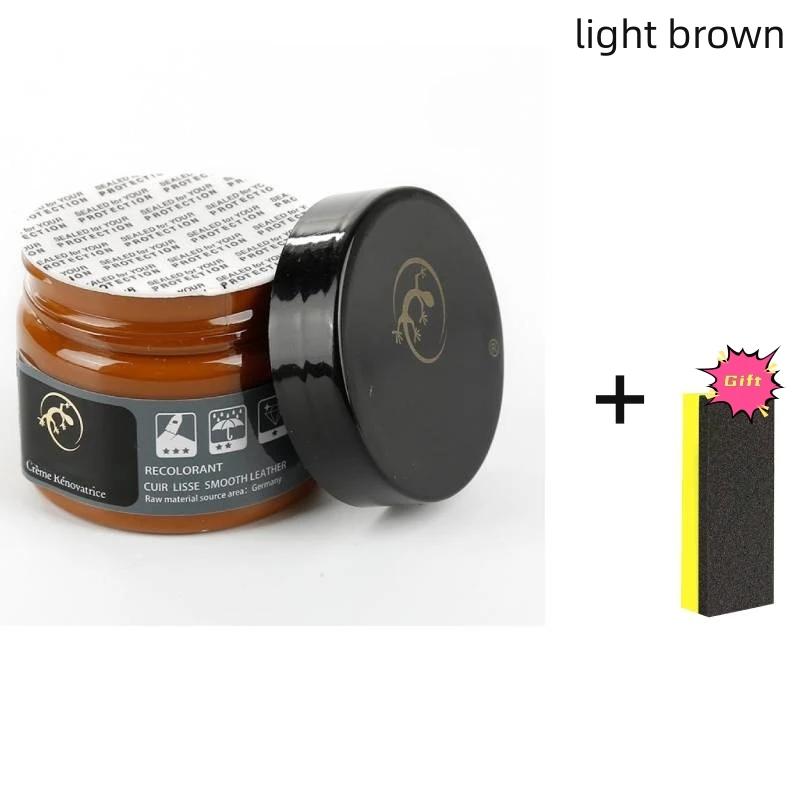 50 мл Жидкий набор для ремонта кожи для автомобиля, автопаста для ухода за сиденьями, диванами, царапинами, трещинами, подарочная губка для краски