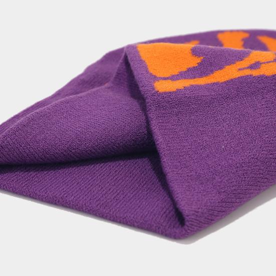 Унисекс шапка в стиле хип-хоп с жаккардовым узором и буквами, толстая теплая зимняя шапка, ветрозащитная эластичная уличная одежда, головной убор для походов, путешествий, шопинга