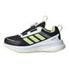 adidas Fortarun 4.0 Habu Универсальные Удобные Прочные Низкие Детские Кроссовки для Бега Детские Кроссовки для Бега Черный Зеленый KJ6281