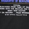 The Beatles 90-е Старая группа Футболка с двусторонней печатью Футболка с коротким рукавом Мужская Б/У