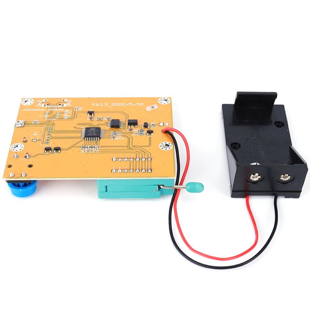 LCR-T4 ЖК-диод, триод, измеритель емкости ESR, тестер транзисторов (Блок батарей)