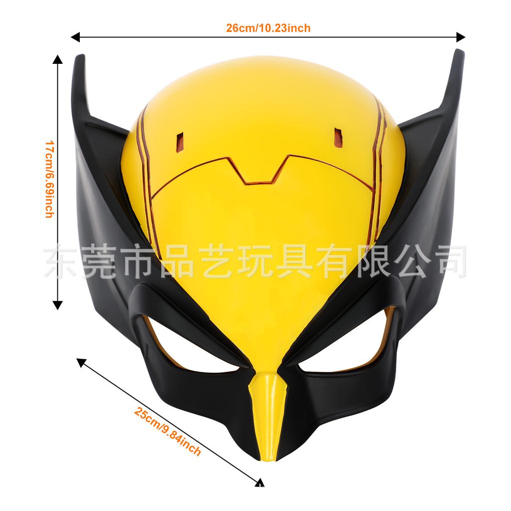 New Halloween Collection Cosplay Role Play X War Machine Wolverine Resin Mask Performance Prop