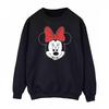 Womens/Ladies Minnie Mouse Head Sweatshirt