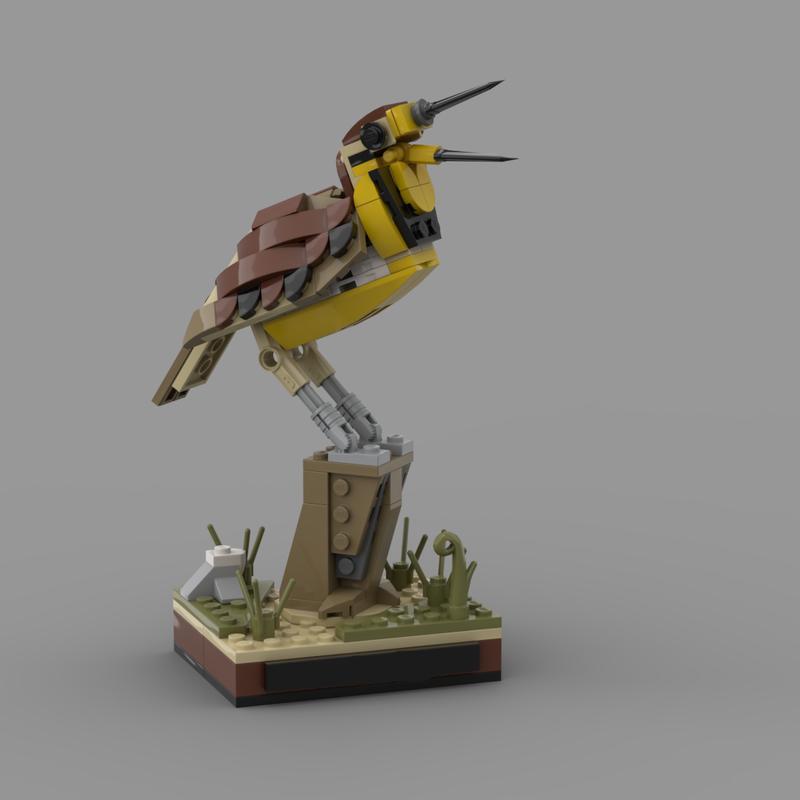 Товар MOC-77108 Животное Птица Фазан Зимородок Ныряющая Малиновка Мелкие Части Сборка Строительный Блок Модель Игрушка Подарок