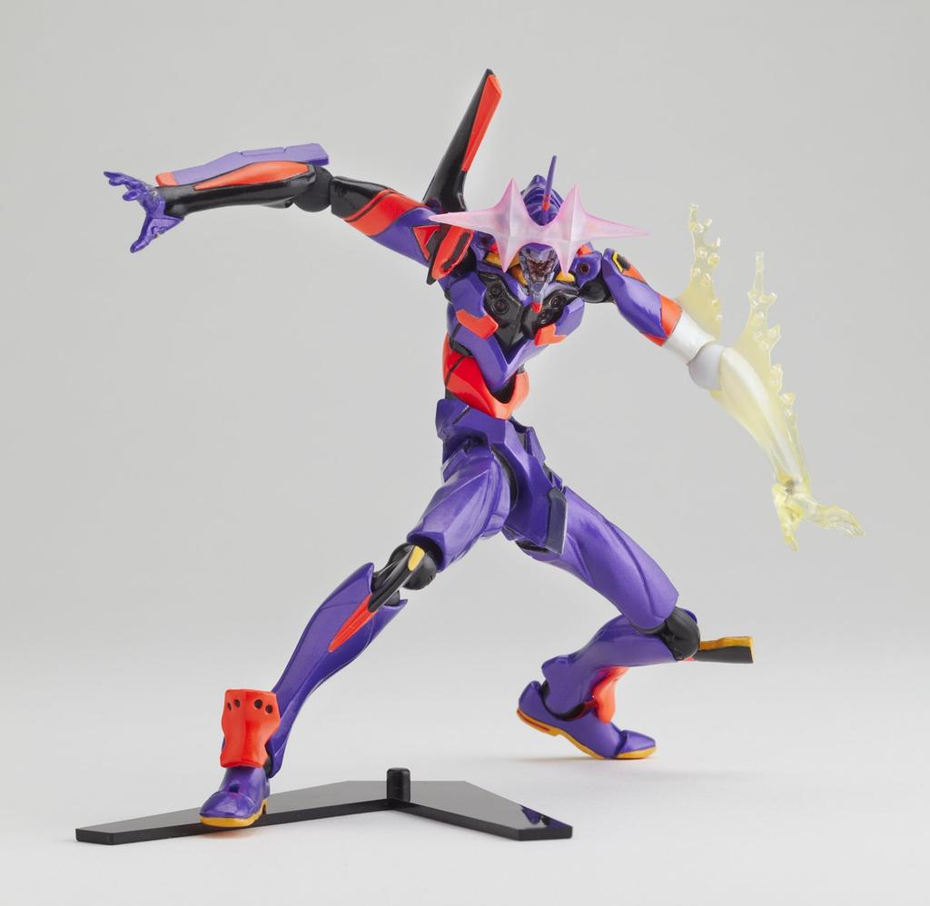 Legacy OF Revoltech Evangelion New Theatrical Destroyed Evangelion Awakening Edition Unit 01 140 мм окрашенная подвижная фигурка версия приблизительная. АБС и ПВХ