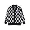 Женский осенний вязаный кардиган оверсайз в шахматную клетку, свитер JK, куртка, кардиган, топ для девочек