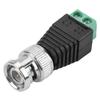 10PCS Quick Install BNC Male Connector Green Color Coaxial Connector Terminal Adapter  Video Camera