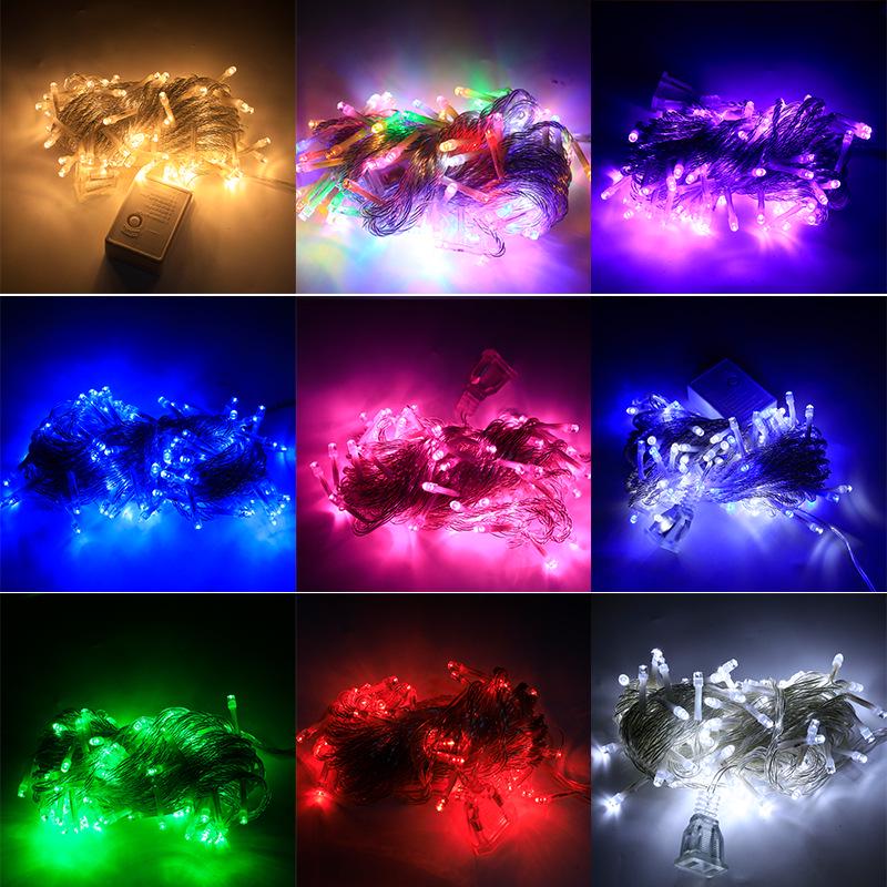 LED Starry Sky Outdoor String Lights - Colorful Decorative Holiday Lighting for Christmas & Weddings