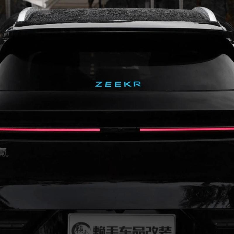 For ZEEKR 7X Tailgate English Color Change Film Sticker Letter Color Change Film Car Exterior Supplies Modification Sticker