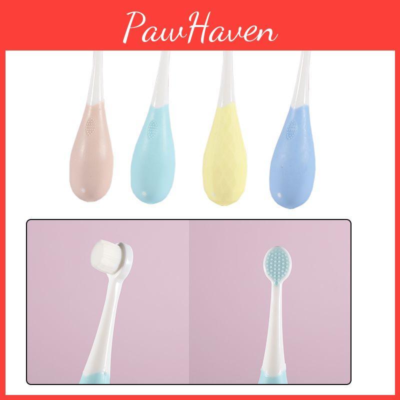 Comfortable Toddler Brush For Oral Teeth Care With Anti-slip Handle And Soft Bristles