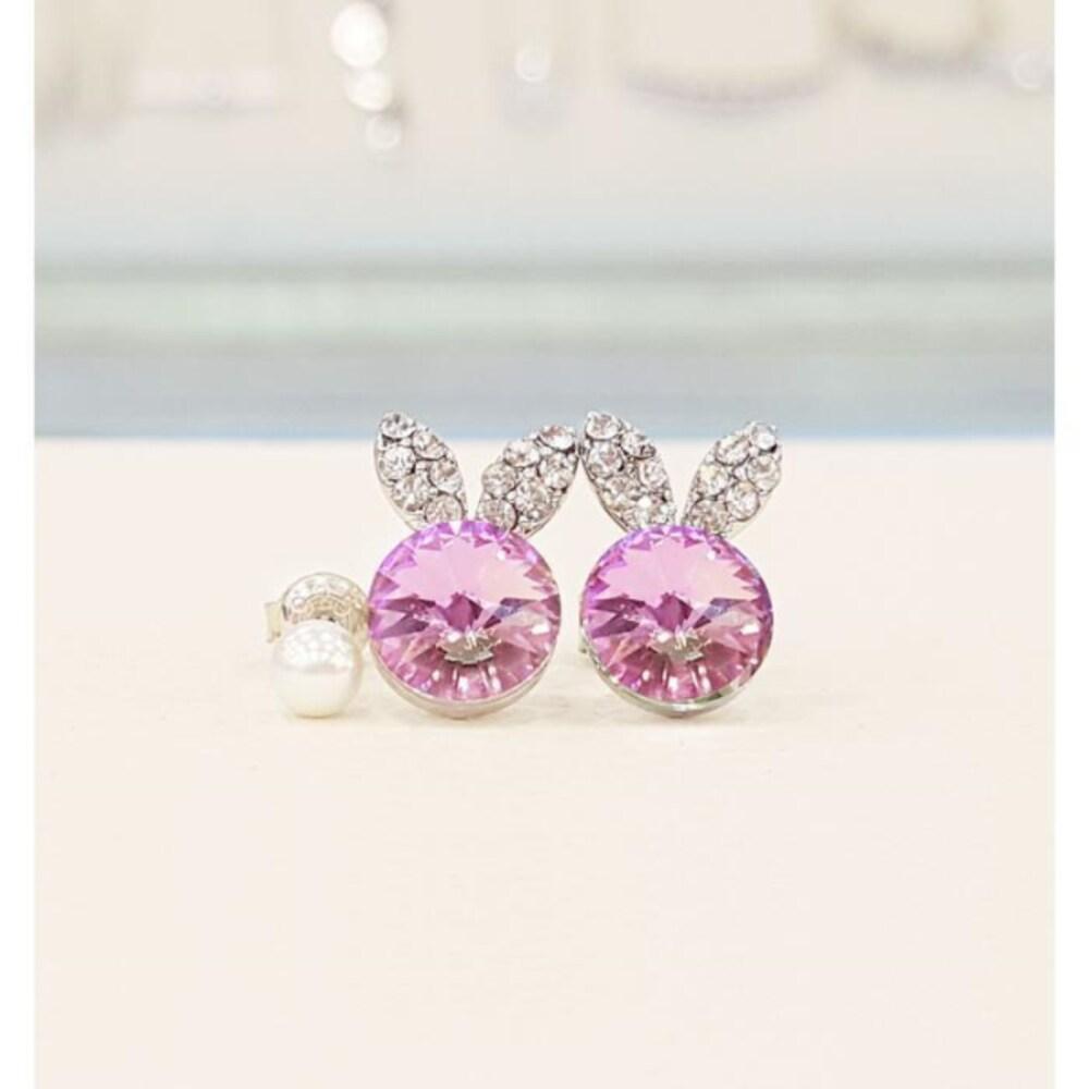 Volare Save Zone 01 Purple Hair Earrings Le342 (15766230)