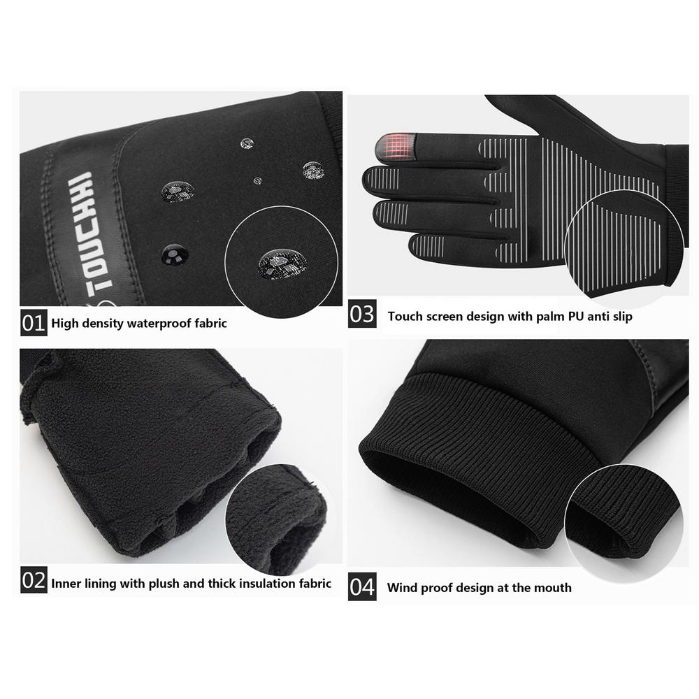 USB Перчатки с сенсорным экраном для женщин и мужчин Зимние теплые электрические перчатки с подогревом Перчатки для мотоциклистов с подогревом Ветрозащитные перчатки с подогревом