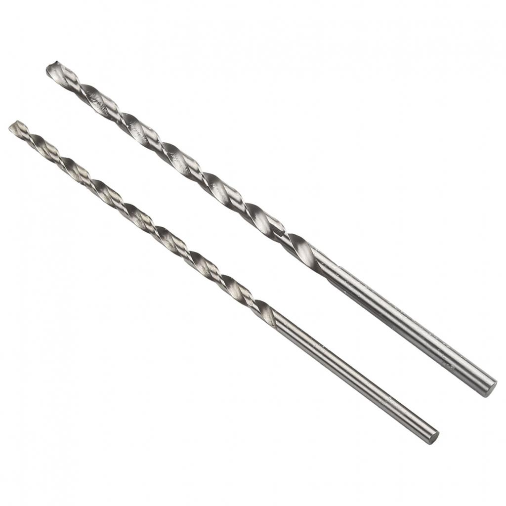 10Pcs Extra Long HSS High Speed Steel Drill Bit Set 2mm,3mm,3.5mm,4mm,5mm Bits