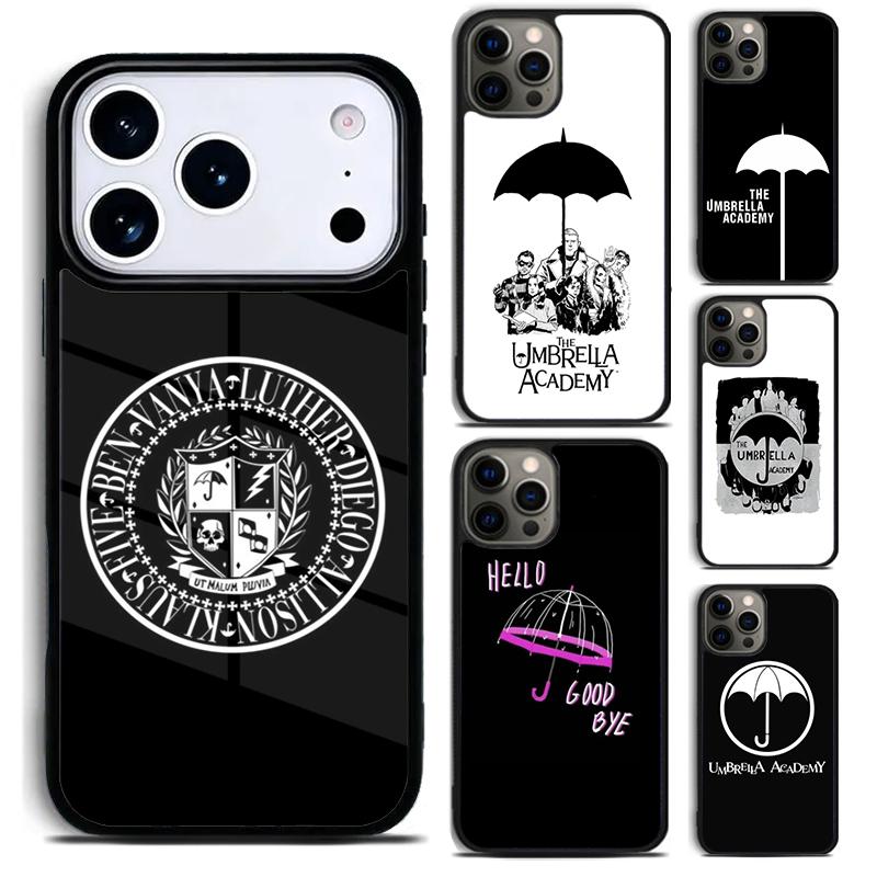 Чехол для телефона с логотипом Академии Амбрелла для iPhone 17,16e,15,14,13,12,11,Mini,Pro,MAX мягкий силиконовый чехол