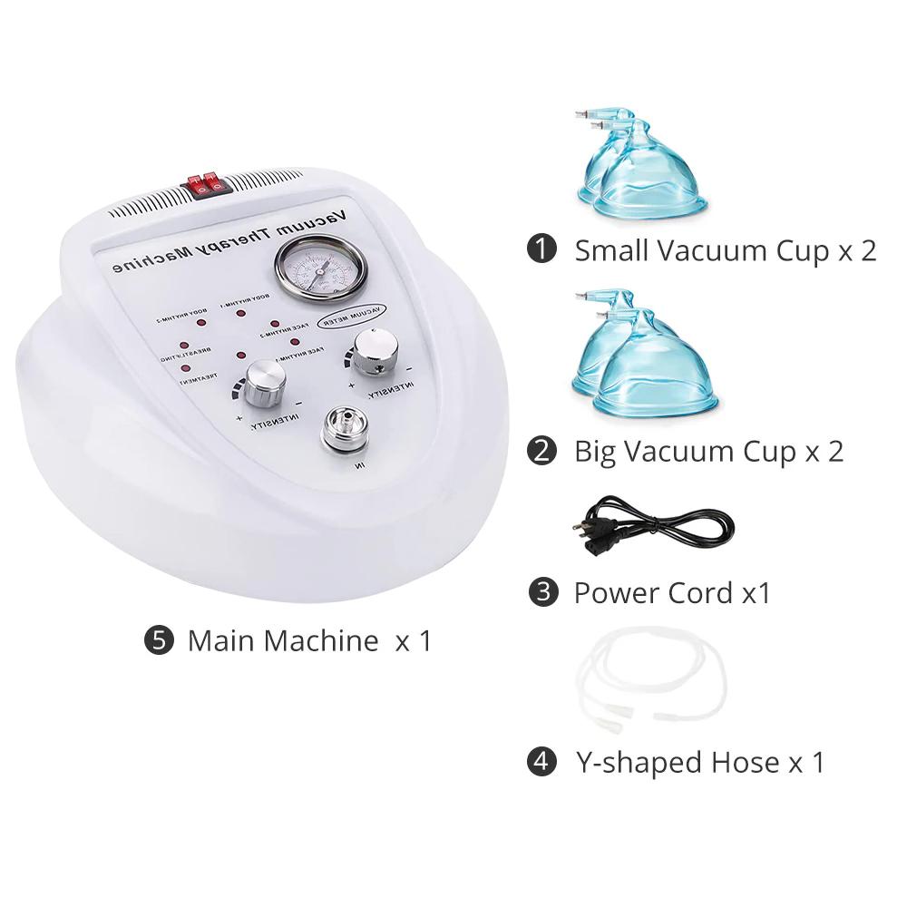 Вакуумный аппарат для подтяжки ягодиц с мощным всасыванием, большие вакуумные чашки для салонов красоты, бразильская подтяжка ягодиц и массаж тела