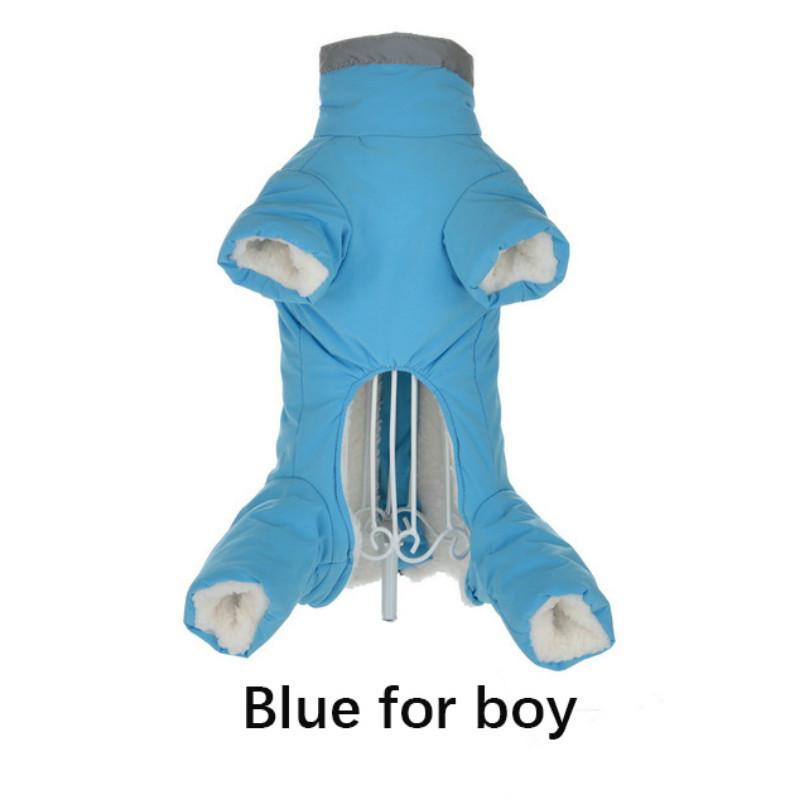 Пальто для собак, зимние комбинезоны для собак, теплый водонепроницаемый комбинезон для домашних животных, брюки для мужчин и женщин, светоотражающая одежда для маленьких собак, одежда для щенков, пуховик