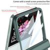 Жесткий чехол для телефона с магнитной защитой на шарнирах для Samsung Galaxy Z Flip 6 5 4, противоударный чехол с небольшой защитной пленкой для экрана