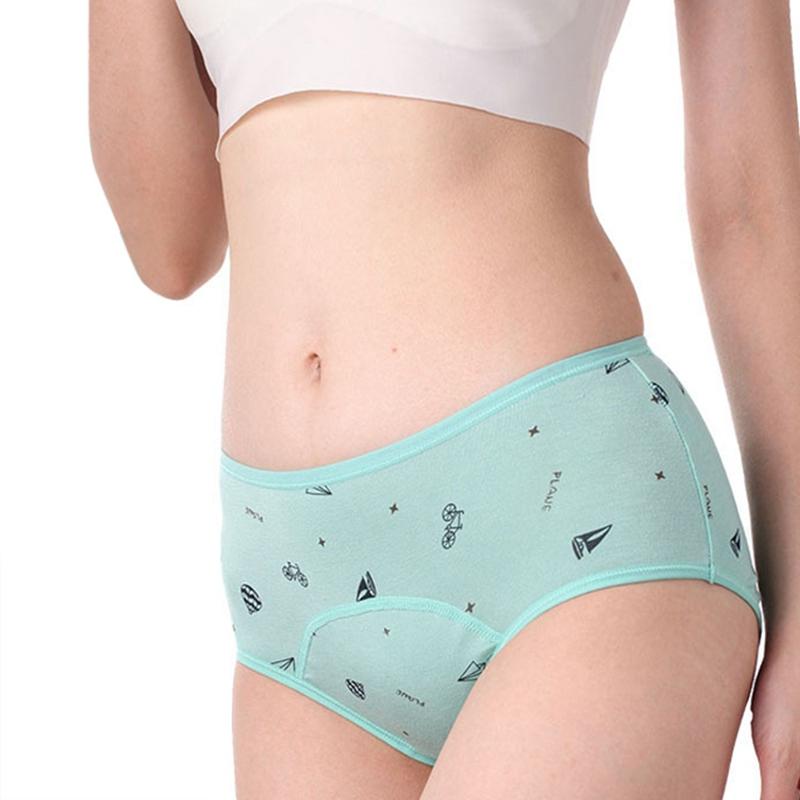 Girls' Physiological Panties Menstrual Hygiene Underpants Children's Underwear Low Waist Briefs