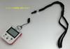 SEIKO Digital Metronome with Neck Raspberry DM90P Strap, Pink,