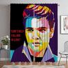 Шторы для кухни Elvis для гостиной, занавески для домашнего интерьера, 2 шт., тюль для спальни, перегородки, затемняющие шторы для детей