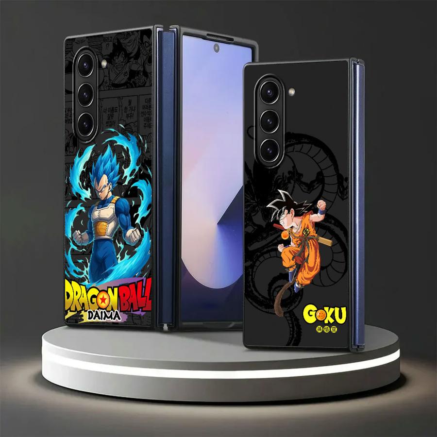 Чехол для Samsung Galaxy ZFold3 ZFold6 ZFold7 ZFold4 Z Fold 7 6 5 4 3 ZFold5 Задняя крышка телефона Dragon Ball Majin Buu