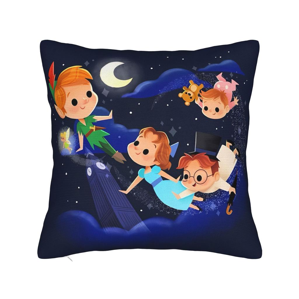 Cartoon P-Peters P-Pan Pillow Case Fashion Pillow Cover Comfy Pillowcases For Sofa Home Decoration