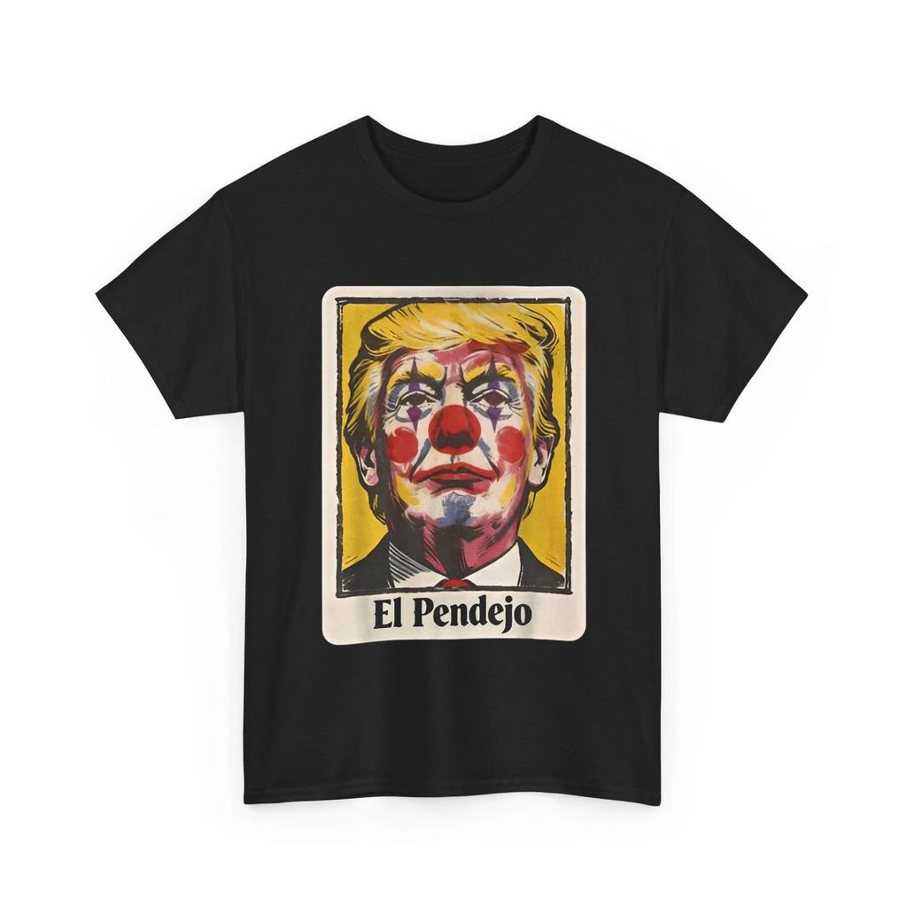 Футболка Трамп El Pendejo, Политический Клоун Сатира Женская Мужская Смешная Футболка