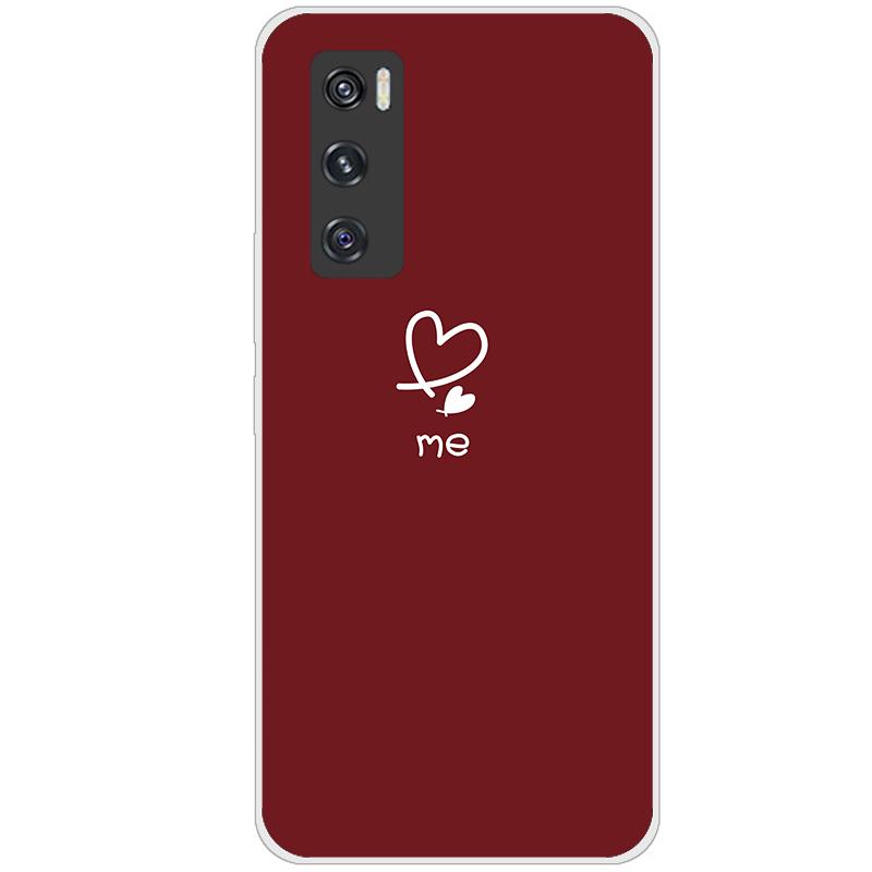 Силиконовый чехол для Coque Vivo V20 SE, чехол для телефона Vivo V2022 V2023 V20SE, чехлы с мягким бампером для Vivo V20 SE, сумка