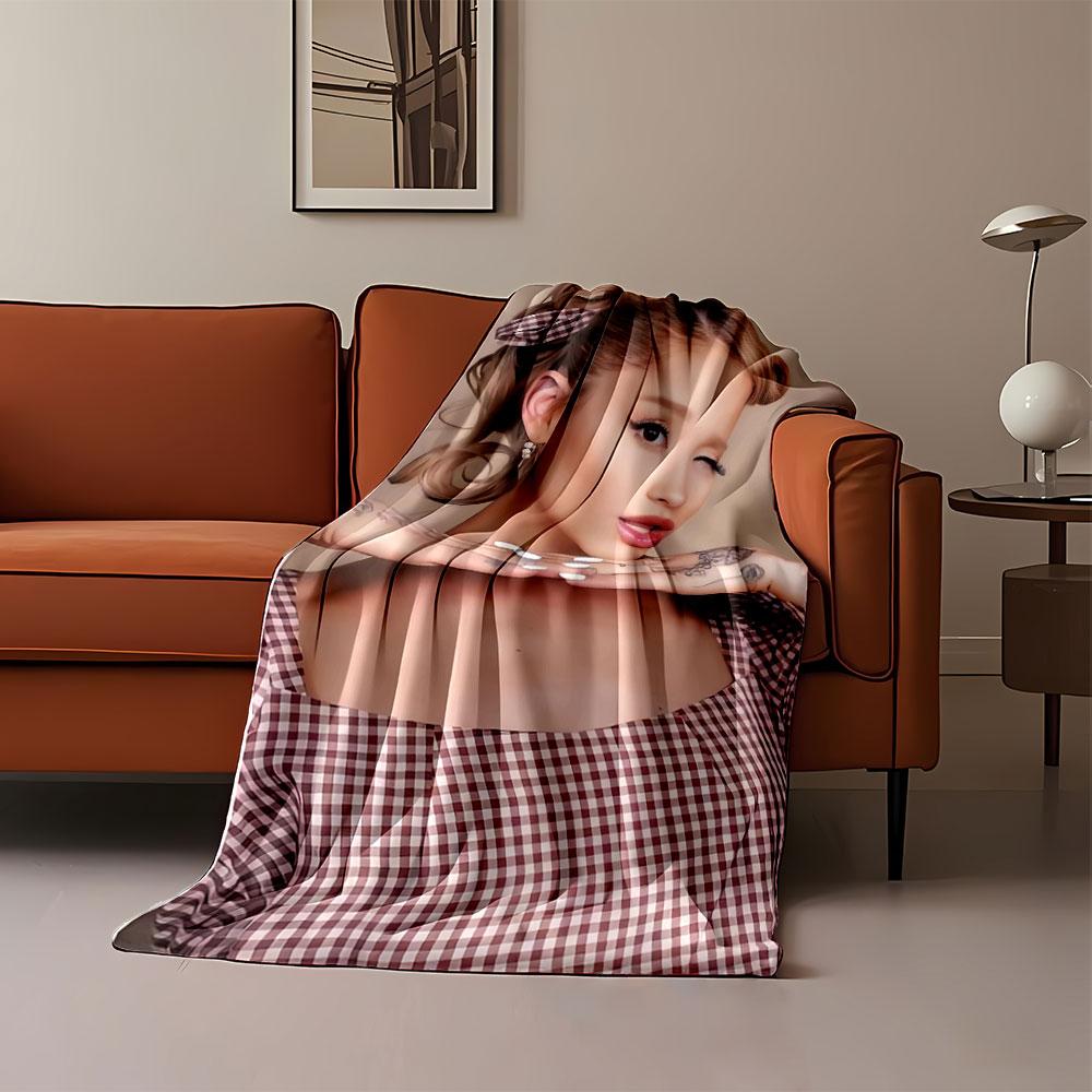 Chic Checkered Style Blanket for all seasons blanket lunch break throw gift