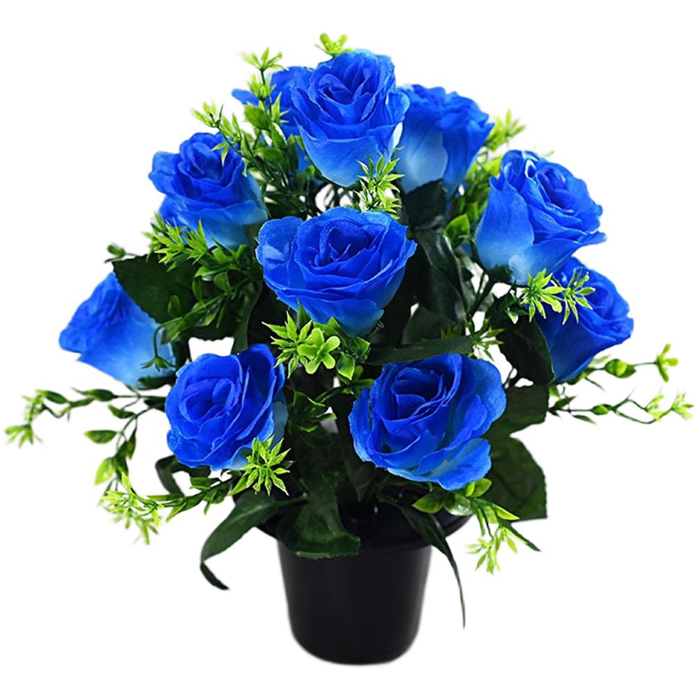 Silk Fabric Petals Silk Rose Bouquet Artificial Silk Roses