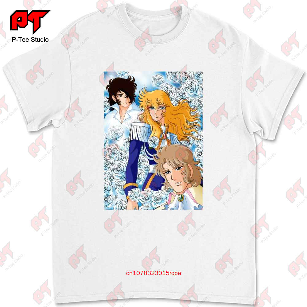 Lady Oscar Cartone Anni 80 Tshirt VFZU
