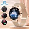 LUCKY START Fashion Smart Watch Women Bracelet Heart Rate Monitor Custom Dial Sports Fitness Watch Ladies Waterproof Smartwatch Android