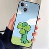 Милый мультяшный чехол для телефона J-Jurassic Для iPhone 17, 16, 15, 14, 13, 12 Plus, Max Мягкий силиконовый черный чехол