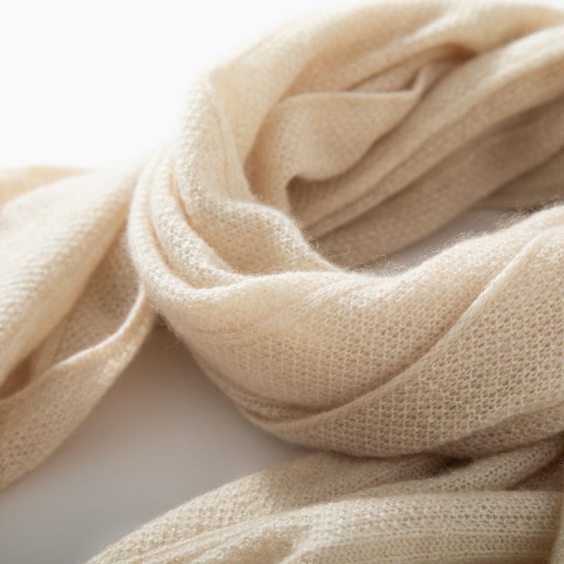 Женский кашемировый шарф, Qinghe кашемир, 100% кашемир, осенне-зимний шарф, теплый, модный,