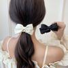 Sweet Velvet Bowknot Har Ties Women Rubber Elastic Hair Bands Elegant Girls Ponytail Holder Hair Bows Korean Accessories