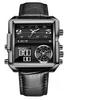 LIGE 8925 Stainless Steel Sports Original Brand Watch Waterproof Men Quartz Analog Digital Wristwatch for Man Relogio Masculino