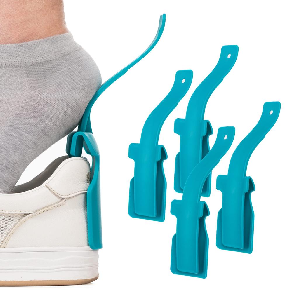 Рожки для обуви Профессиональный Пластиковый Рожок для обуви в форме ложки для риса Короткий Пулер для обуви Аксессуар для обувания для ленивых Инструменты для надевания обуви