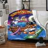1pc Tom and Jerry Shiver Me Whiskers Flannel Blanket Soft Warm Throw for Home, Office, Travel, All-Season Cozy Bedding GiftL1140