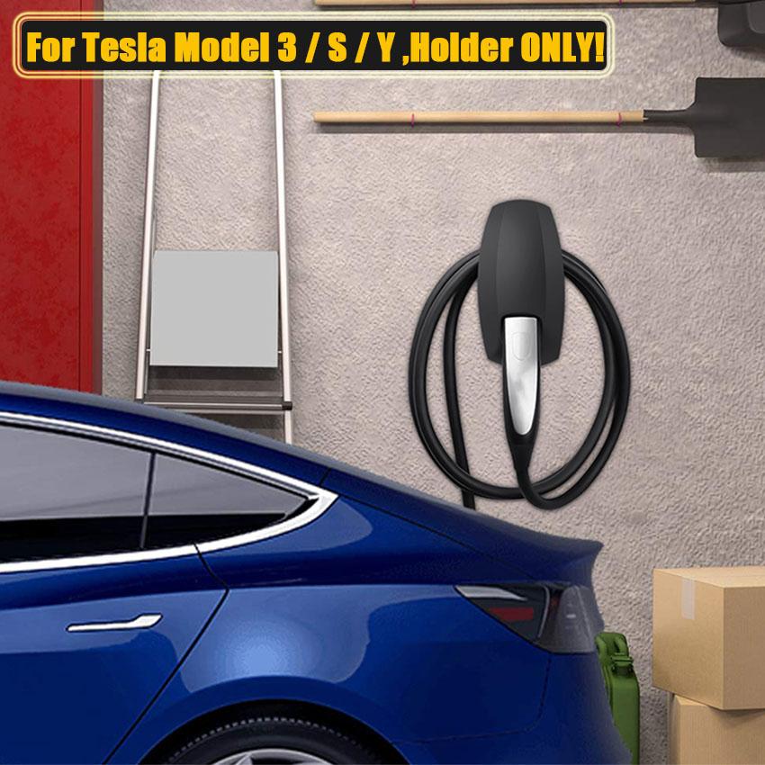 Для Tesla Model 3 XSY, органайзер для зарядного кабеля, настенное крепление, держатель для зарядного устройства, соединительный кронштейн, адаптер, поддержка автомобиля
