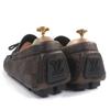 Отличные палубные туфли LOUIS VUITTON LV Driver Дамие канва мужские 6.5 1ADGBG Б/у