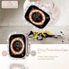 Чехол для Apple Watch серии Ultra 9/8/7/6/5/4/SE, блестящий защитный чехол с искусственными бриллиантами для IWatch 38/40/41/42/44 мм/45 мм/49 мм