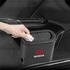 VFHJQ1 Hanging Car Trash Can Multifunctional Auto Storage Box Accessories For Honda Civic Accord Fit Jazz CRV BRV HRV Insight Pilot