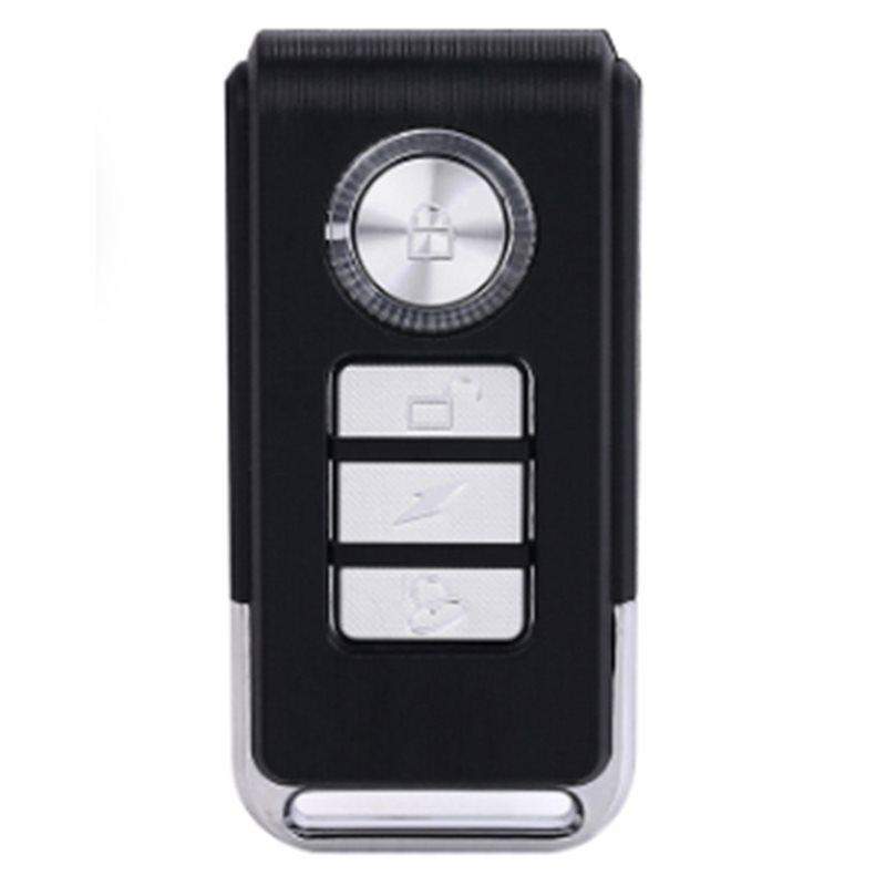 24-Hour Delivery 2X Bicycle Alarm 113Db Wireless Vibration Remote Control Bike Motorbike Alarms Home Outdoor Security