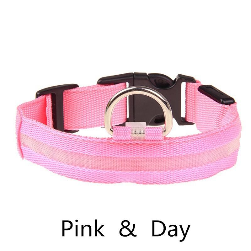 Светодиодный светильник для ночной безопасности, вспышка, спортивный ошейник для собак, кошек, нейлоновый ошейник для собак, светящийся в темноте ошейник для кошек, светодиодные ошейники для собак, аксессуары для собак