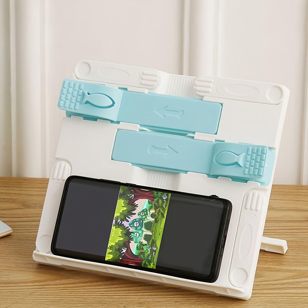 1pc Adjustable Portable Adjustable Reading Book Holder Support Document Shelf Bookstand Tablet Music Score Recipe Stand