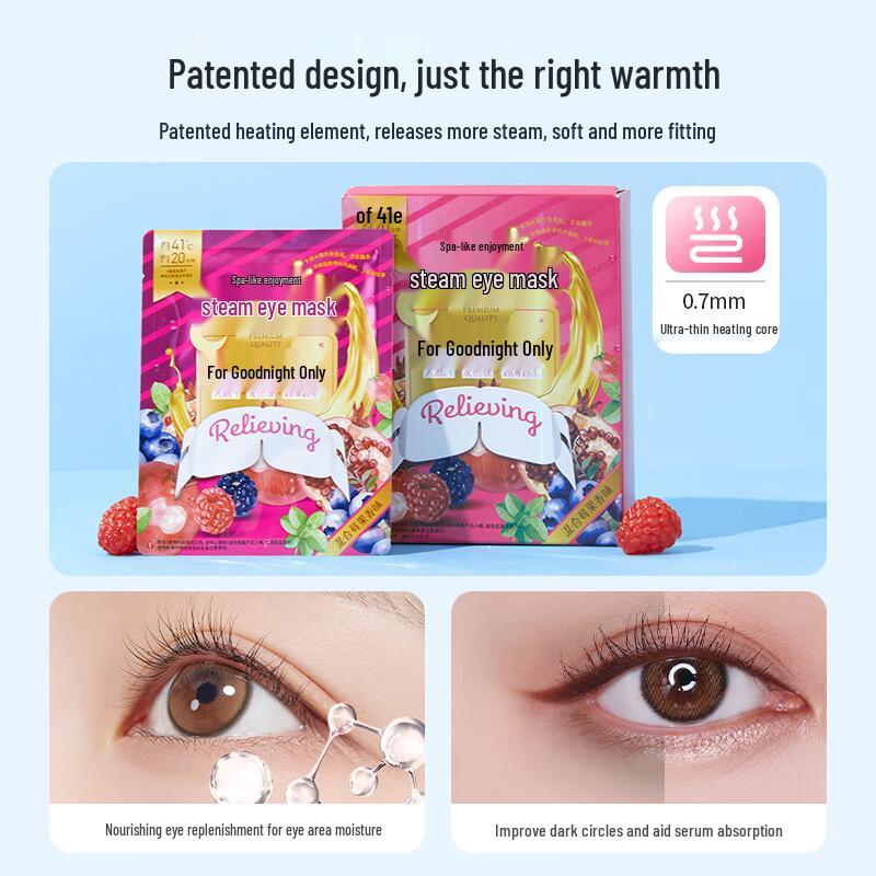 MINISO Серия «Спокойной ночи» Паровая маска для глаз