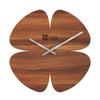 Цветочный дизайн 12-дюймовые часы ручной работы стильные элегантные аналоговые деревянные настенные часы для гостиной холла спальни офиса для подарка азиатское красное текстурированное дерево